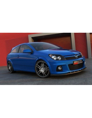 SPLITTER ANTERIORE OPEL ASTRA H (FOR OPC / VXR) (Cod. M-OP-AS-3-OPC-FD1G)