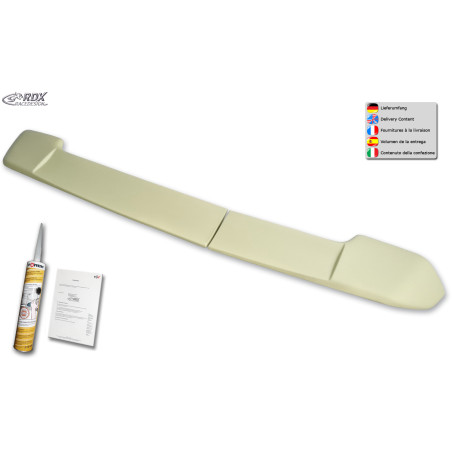 Spoiler tetto RDX per CITROEN Berlingo/ PEUGEOT Partner & Rifter/ OPEL Combo/ TOYOTA ProAce City (Co