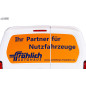 Spoiler tetto RDX per CITROEN Berlingo/ PEUGEOT Partner & Rifter/ OPEL Combo/ TOYOTA ProAce City (Co