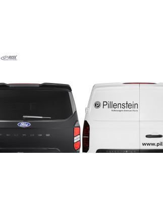 Spoiler tetto RDX per FORD Transit Custom / Tourneo Custom (2023+) & VW Transporter / Shuttle / Cara