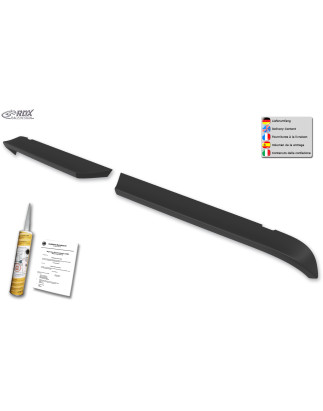 Spoiler tetto RDX per VW Crafter Flat Roof H1 & MAN TGE Flat Roof (2017-present) Rear Wing  (Cod. R-