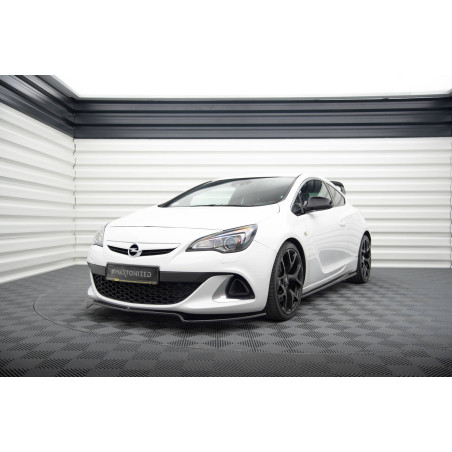 SPLITTER ANTERIORE V.2 Opel Astra J OPC/VXR  (Cod. M-OP-AS-4-OPC-FD2G)
