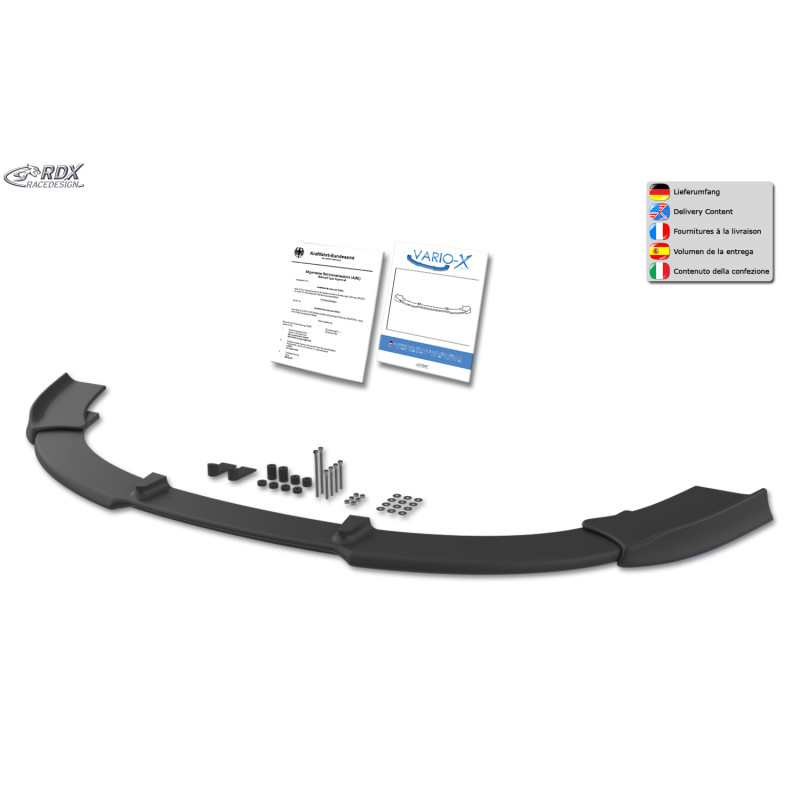 Spoiler paraurti per AUDI A8 D3 / 4E 2005+ (all/ incl. W12 and S8)  (Cod. R-RDFAVX30008)
