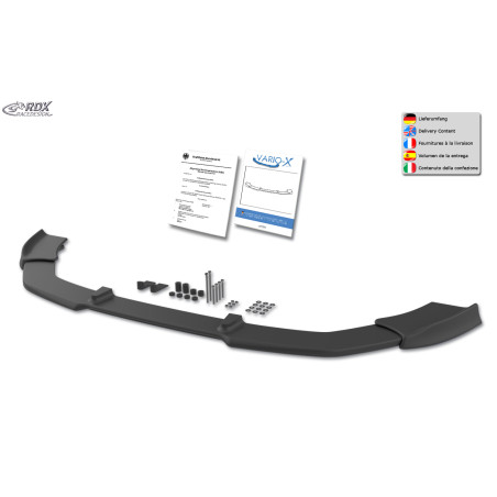 Spoiler paraurti per AUDI A5 -2011 / S5 (Coupe + Convertible + Sportback/ S-Line- and S5-Frontbumper