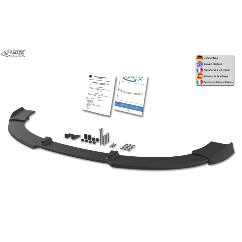 Spoiler paraurti per AUDI A4 8E B6 (S-Line- / S4-Front)  (Cod. R-RDFAVX30064)