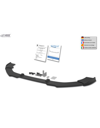 Spoiler paraurti per AUDI A4 B8/B81 (S-Line- and S4-Frontbumper)  (Cod. R-RDFAVX30069)