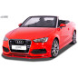 Spoiler paraurti per AUDI A3 8V7 Convertible Convertible / S3 Convertible Convertible (S-Line- / S3 