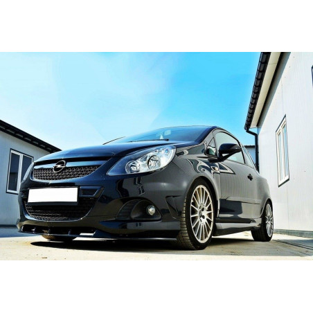 SPLITTER ANTERIORE OPEL CORSA D NURBURG (FOR OPC / VXR paraurti) (Cod. M-OP-CO-D-OPC-NRB-FD1G)