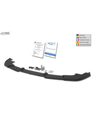 Spoiler paraurti per MERCEDES E-class W211 AMG 2006-2009 (Fit for AMG and Cars with AMG Frontbumper)