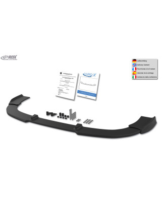 Spoiler paraurti per CITROEN Berlingo (7 / 2015+) & for PEUGEOT Partner (7 / 2015+)  (Cod. R-RDFAVX3