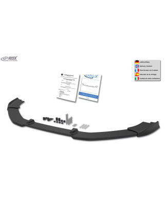 Spoiler paraurti per VOLVO S80 2013-2016 / V70 2013-2016  (Cod. R-RDFAVX30601)
