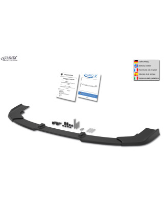Spoiler paraurti per RENAULT Trafic (2014-2021) & NISSAN NV300 (2016-2021) & OPEL /  Vivaro B (2014-