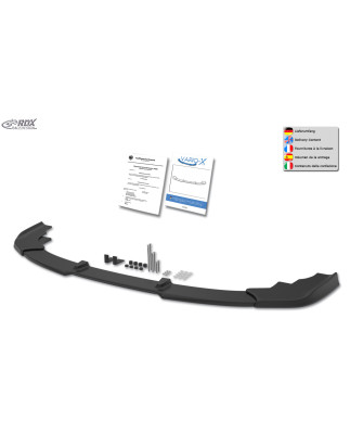 Spoiler paraurti per AUDI A6 4K C8 2F S-Line / S6 (fit for S-Line- and S6-Frontbumper)  (Cod. R-RDFA