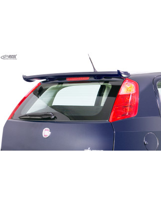 Spoiler tetto RDX per FIAT Grande Punto/ Punto Evo/ Punto (199/ 2005-2018) Rear Wing (Cod. R-RDHFU06
