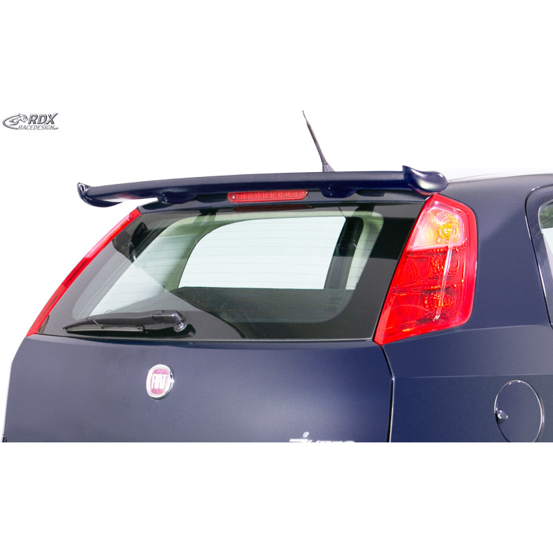 Spoiler tetto RDX per FIAT Grande Punto/ Punto Evo/ Punto (199/ 2005-2018) Rear Wing (Cod. R-RDHFU06