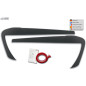 Palpebre fari per BMW X3 F25 LCI & X4 F26 (2014-2018) Light Brows (Cod. R-RDSB134)