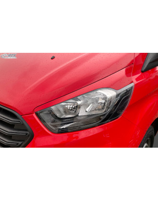 Palpebre fari per FORD Transit Custom & Tourneo Custom (2018+) Light Brows (Cod. R-RDSB157)
