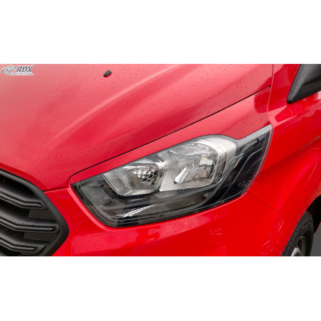 Palpebre fari per FORD Transit Custom & Tourneo Custom (2018+) Light Brows (Cod. R-RDSB157)