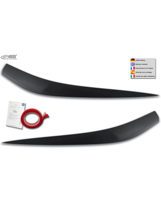 Palpebre fari per KIA Ceed CD & KIA ProCeed CD (2018-2021 & 2021+) Light Brows (Cod. R-RDSB174)