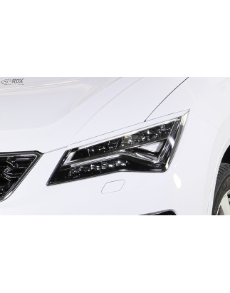 Palpebre fari per SEAT Ateca & CUPRA Ateca 5FP (2016-2020) Light Brows (Cod. R-RDSB175)