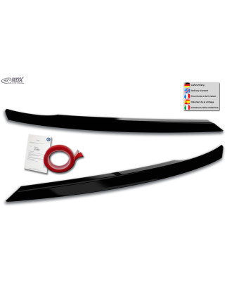 Palpebre fari per SEAT Ateca & CUPRA Ateca 5FP (2016-2020) nero lucido (Cod. R-RDSB175-GZD)