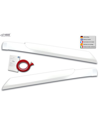 Palpebre fari per VW Crafter & MAN TGE (2017+) bianco lucido (Cod. R-RDSB177-WS)