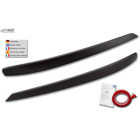 Palpebre fari per VW Sharan (7N / 2010+) & SEAT Alhambra (7N / 2010+) Light Brows (Cod. R-RDSB211)