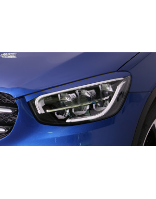 Palpebre fari per MERCEDES GLC X253 & GLC Coupe C253 (204X | 2019-2023) Light Brows (Cod. R-RDSB215)