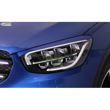 Palpebre fari per MERCEDES GLC X253 & GLC Coupe C253 (204X | 2019-2023) Light Brows (Cod. R-RDSB215)