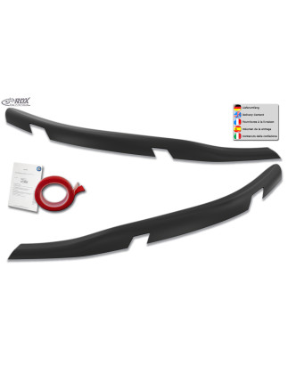 Palpebre fari per FORD Tourneo Custom & Transit Custom (for LED/ 2023-present) Light Brows (Cod. R-R