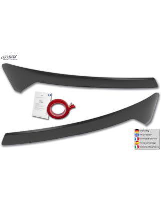 Palpebre fari per FORD Transit Courier & Tourneo Courier (N1P / N3P | 2024+) Light Brows (Cod. R-RDS