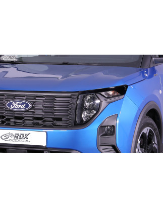 Palpebre fari per FORD Transit Courier & Tourneo Courier (N1P / N3P | 2024+) Light Brows (Cod. R-RDS