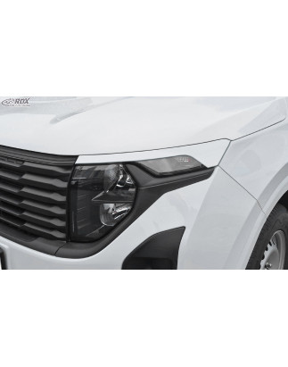 Palpebre fari per FORD Transit Courier & Tourneo Courier (N1P / N3P | 2024+) bianco lucido (Cod. R-R