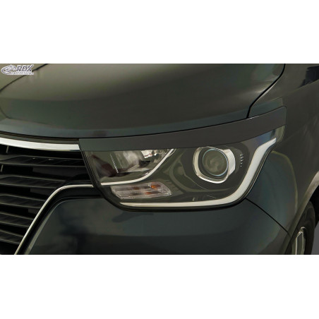 Palpebre fari per HYUNDAI H-1 / H300 / i800 (TQ / 2018+) Light Brows (Cod. R-RDSB232)