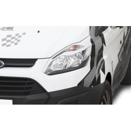 Palpebre fari per FORD Transit Custom & Tourneo Custom (2012-2018) Light Brows (Cod. R-RDSB233)