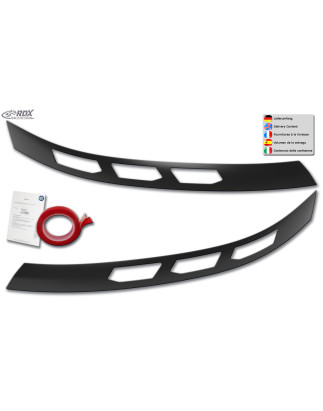 Palpebre fari per VW Transporter / Shuttle / Caravelle (2025-present) Light Brows (Cod. R-RDSB238)