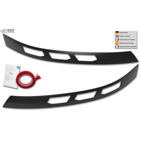 Palpebre fari per VW Transporter / Shuttle / Caravelle (2025-present) Light Brows (Cod. R-RDSB238)