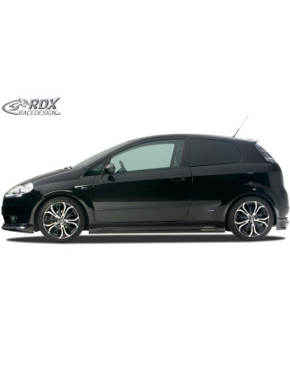 Set minigonne per FIAT Grande Punto/ Punto Evo/ Punto (199/ 2005-2018) "GT-Race"  (Cod. R-RDSL180)