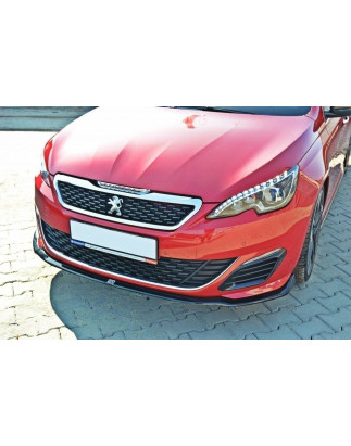 SPLITTER ANTERIORE v.1 PEUGEOT 308 II GTI (Cod. M-PE-308-GTI-FD1G)