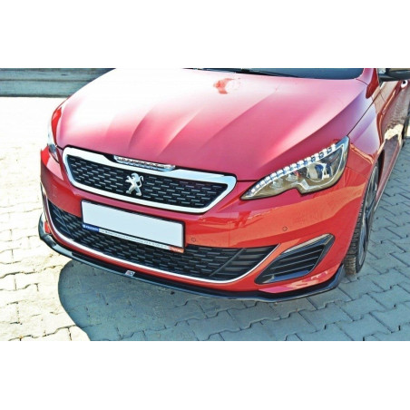 SPLITTER ANTERIORE v.1 PEUGEOT 308 II GTI (Cod. M-PE-308-GTI-FD1G)
