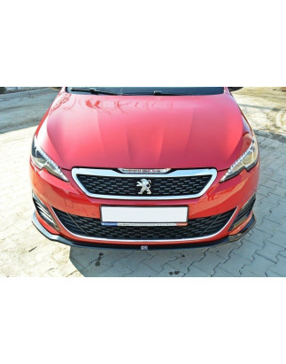 SPLITTER ANTERIORE v.1 PEUGEOT 308 II GTI (Cod. M-PE-308-GTI-FD1G)