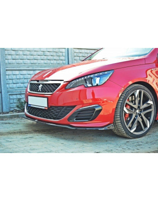SPLITTER ANTERIORE v.1 PEUGEOT 308 II GTI (Cod. M-PE-308-GTI-FD1G)