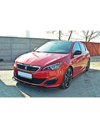 SPLITTER ANTERIORE v.1 PEUGEOT 308 II GTI (Cod. M-PE-308-GTI-FD1G)