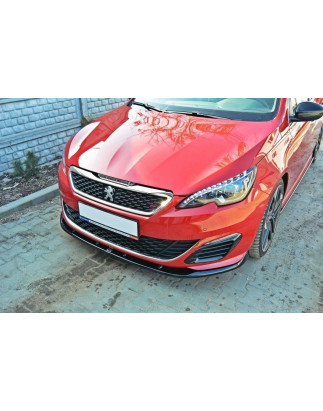 SPLITTER ANTERIORE v.2 PEUGEOT 308 II GTI (Cod. M-PE-308-GTI-FD2G)