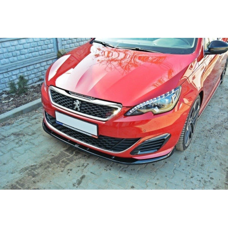 SPLITTER ANTERIORE v.2 PEUGEOT 308 II GTI (Cod. M-PE-308-GTI-FD2G)