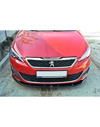 SPLITTER ANTERIORE v.2 PEUGEOT 308 II GTI (Cod. M-PE-308-GTI-FD2G)