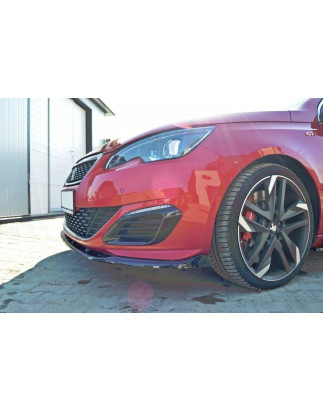 SPLITTER ANTERIORE v.2 PEUGEOT 308 II GTI (Cod. M-PE-308-GTI-FD2G)