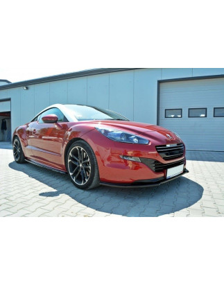 SPLITTER ANTERIORE V.1 Peugeot RCZ Mk1 Facelift (Cod. M-PE-RCZ-1F-FD1G)