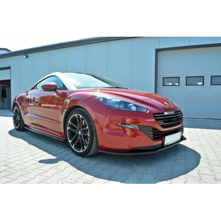 SPLITTER ANTERIORE V.1 Peugeot RCZ Mk1 Facelift (Cod. M-PE-RCZ-1F-FD1G)
