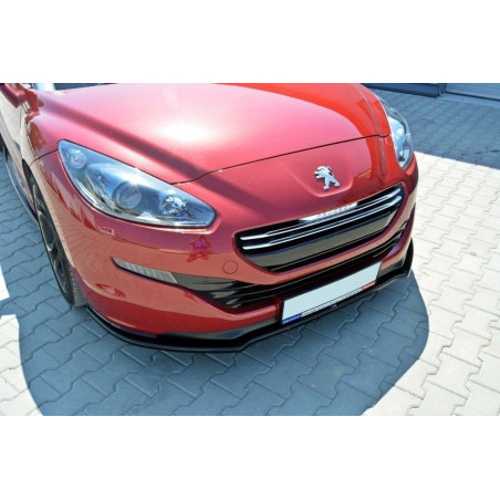 SPLITTER ANTERIORE V.1 Peugeot RCZ Mk1 Facelift (Cod. M-PE-RCZ-1F-FD1G)